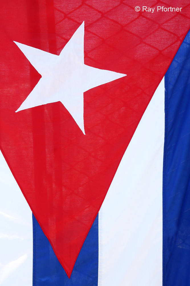 Contributed photo/Ray Pfortner                                Cuban flag