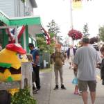 Staff photo/Hayley Day                                Long lines formed during the 60th-anniversary celebration, which offered 1958 pricing.