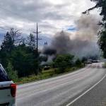 Tourist saves local man from flaming car on San Juan Island