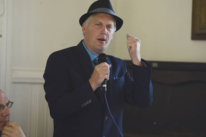 Staff photo/Tate Thomson                                Republican Daniel Miller of Friday Harbor is a Washington state Legislature candidate.