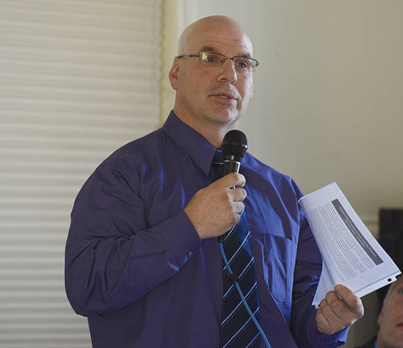 Staff photo/Tate Thomson                                Republican Michael Petrish of Anacortes is a Washington state Legislature candidate.