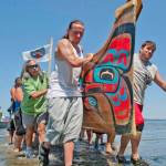 Contributed photo                                A scene from the Power Paddle to Puyallup.