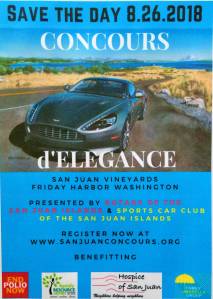 Car show, Concours d’Elegance, on Aug. 26