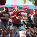 Staff photo/Colleen Smith                                Fair attendees enjoy the games.