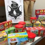 Contributed photo/36 Weekends                                Items to be packed.