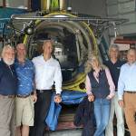 Research submarine arrives at Friday Harbor