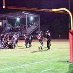 Contributed photo/John Stimpson                                Wolverine running back Emeron Geiser scores his second touchdown against the Wolves.