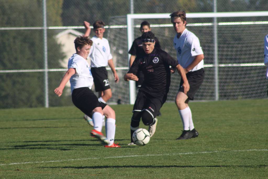 Friday Harbor boys win first home soccer game