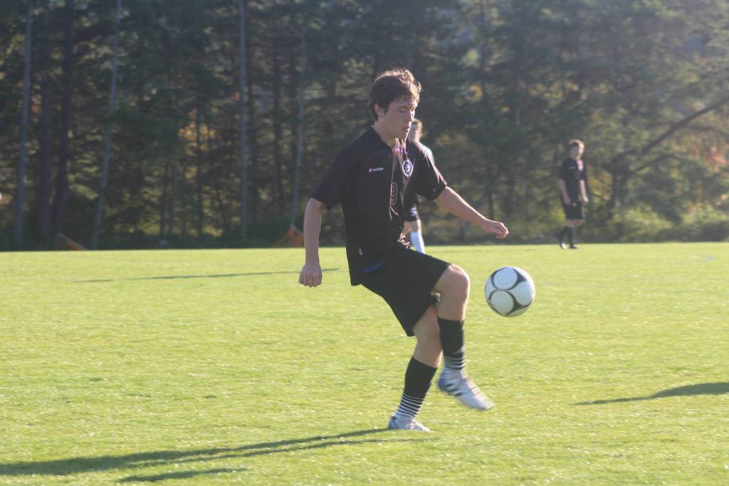 Friday Harbor boys win first home soccer game