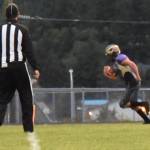 Contributed photo/John Stimpson                                The first score of the night came from Wolverine running back Emeron Geiser. The Wolverines were successful in converting the after point to a 2-point run.