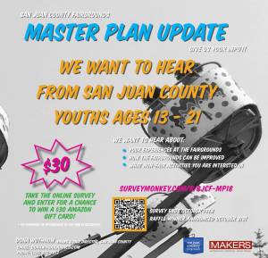 Take San Juan County Fairgrounds youth survey, enter to win gift card