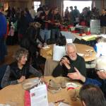 Contributed photo/Barbara Marrett                                Attendees at 2017s Eat Island Grown gather at Brickworks.