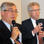 Staff photos/Hayley Day                                L to r: Carolyn M. Jewett, Steve Brandli, Nick Power, Randall Gaylord, Ronald Krebs and Jeff Asher.