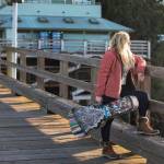 Contributed photo/www.facebook.com/kesha                                Kesha at the Port of Friday Harbor.