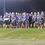 Contributed photo/John Stimpson                                The mighty Wolverines belt out Take Me Home Country Road by John Denver, after their win on their home field  An endearing tradition for the past couple of years.