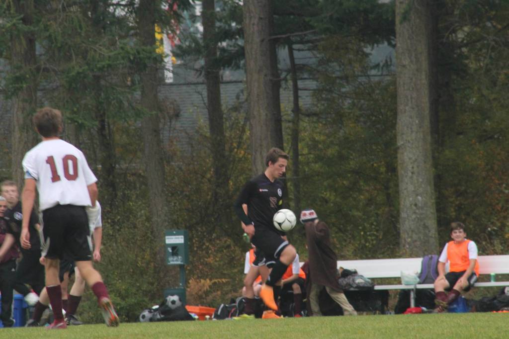 Staff photo/Heather Spaulding                                Vikings face Lopez Lobos.