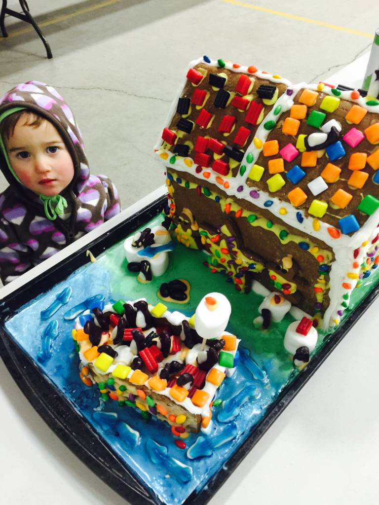 Contributed photo/San Juan County Fairgrounds staff                                A gingerbread house at a previous winter flea and craft market at the fairgrounds.