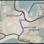 Contributed image/San Juan County                                Part of the countys transportation improvement plan through 2024 includes a new street to connect Turn Point and Pear Point Roads.