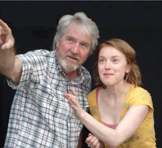 Contributed photo/Island Stage Left                                Daniel Mayes as Sterling and Sylvie Davidson as Becky.