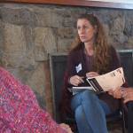 Staff photo/Hayley Day                                Attendees work in break-out groups to find solutions to island poverty.