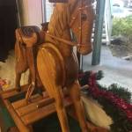 Contributed photo/APS-FH                                Bid on the handcrafted rocking horse by Dec. 15.