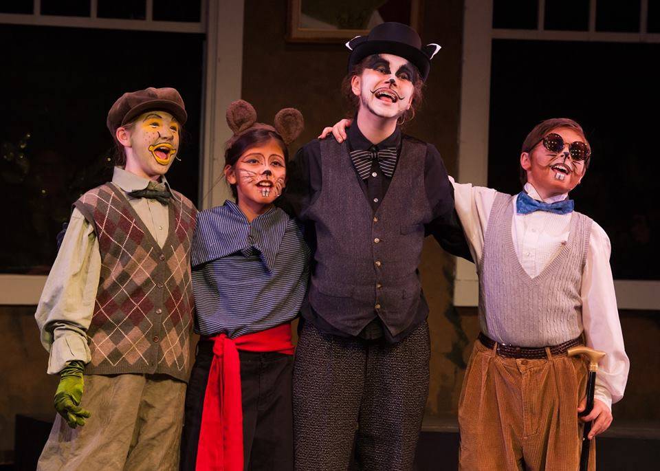 Contributed photo/San Juan Community Theatre                                Kids perform The Wind and the Willows.