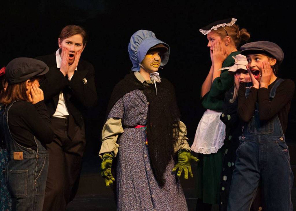 Contributed photo/San Juan Community Theatre                                Kids perform The Wind and the Willows.