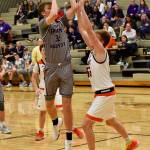 Contributed photo/John Stimpson                                Marshall Clark takes a jump shot.