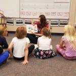 Contributed photo                                Annie and Chiara taught a youth theater class.