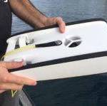 Contributed photo/Emmett Carrier and Evan Foley                                The ROV used by Emmett Carrier and Evan Foley to research pollution.