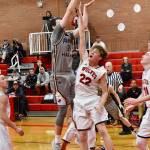 Contributed photo/John Stimpson                                Kyle Mapstead shoots a jumper.