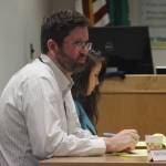 Staff photo/Heather Spaulding                                Nathan Butler, San Juan County Hospital District 1 board recording secretary.