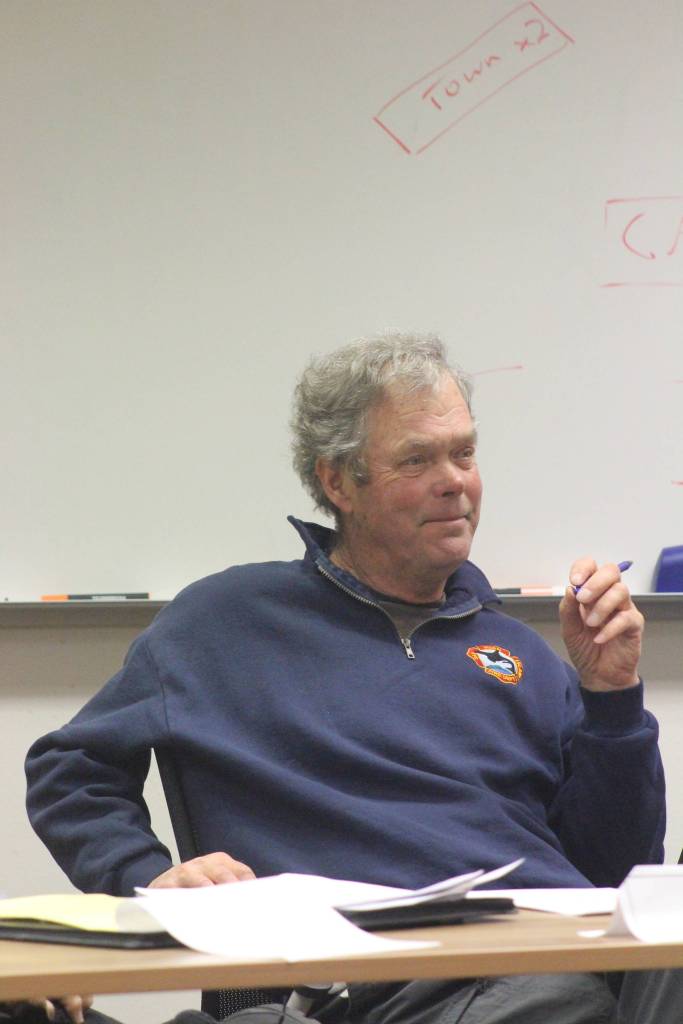 Staff photo/Heather Spaulding                                Albert Olson, fire district commissioner.