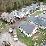 Contributed photo/San Juan Community Home Trust                                The final homes are added to the home trusts Sunrise II neighborhood.