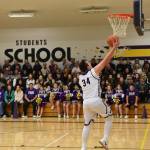 Contributed photo/John Stimpson                                Gavin Mason on the fast break and 2-point layup.