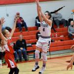 Contributed photo/John Stimpson                                Ava Hoffman takes a 6-foot jump shot.