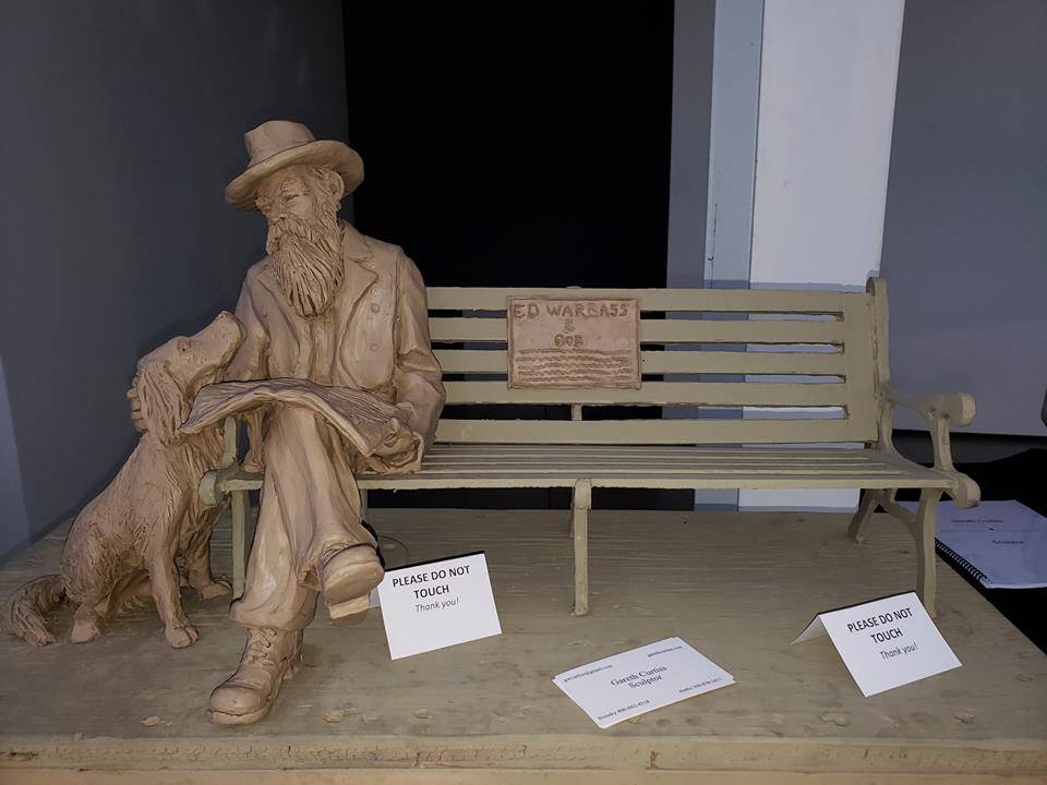 Contributed photo/SJIMA                                A model of the finished statue.