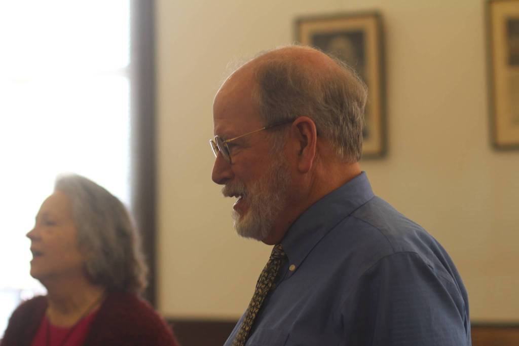 Staff photo/Hayley Day                                Retiring District Court Judge Stewart Andrew.