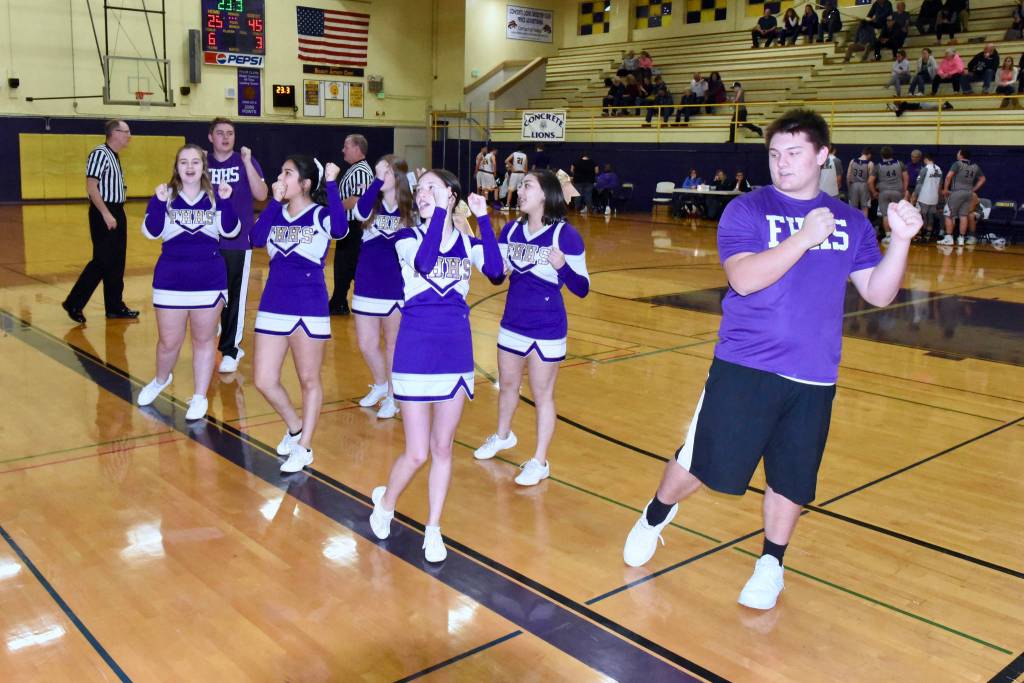 Concrete crumbles under Wolverines boys, girls basketball