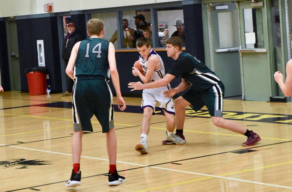 Concrete crumbles under Wolverines boys, girls basketball