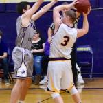 Contributed photo/John Stimpson                                Ty Anderson applies defensive pressure.