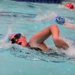 Contributed photo/Kelley Balcomb-Bartok                                Participants swim in the meet.