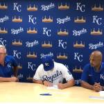 Contributed photo. Austin Lambright signs on with the Royals.