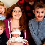 Wilson family has first baby of the year