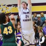 Contributed photo/John Stimpson                                Kyle Mapstead slam dunks for 2 points.