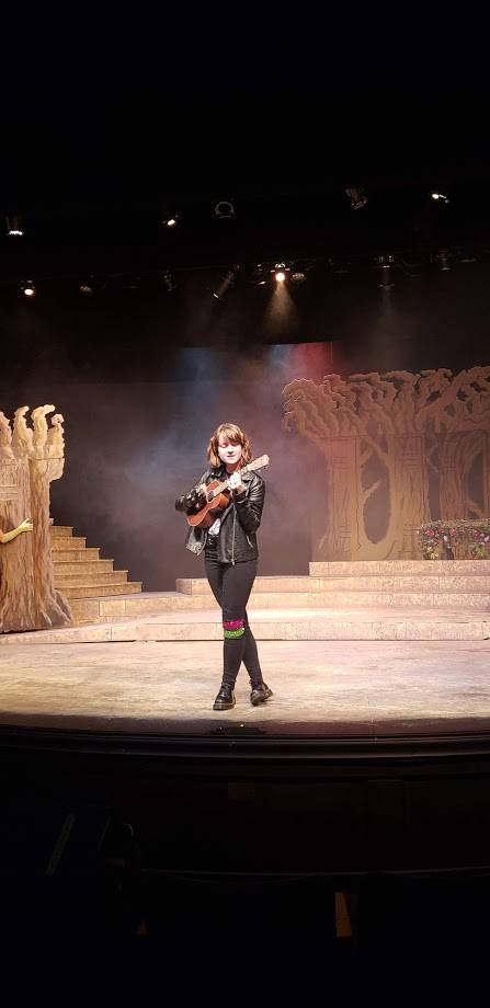 Contributed photo/San Juan Community Theatre                                Students practice the play.