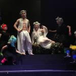 Contributed photo/ Kelley Balcomb-Bartok                                The Friday Harbor High School Drama Group in a A Midsummer Nights Dream.