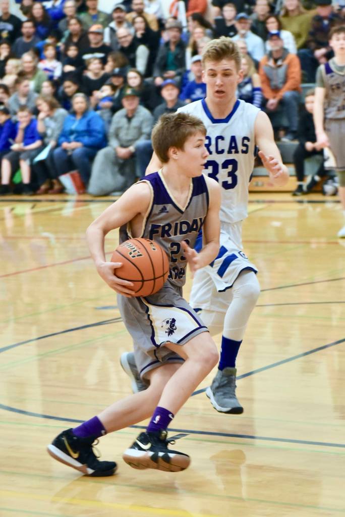 Dylan Roberson set up the offensive play.