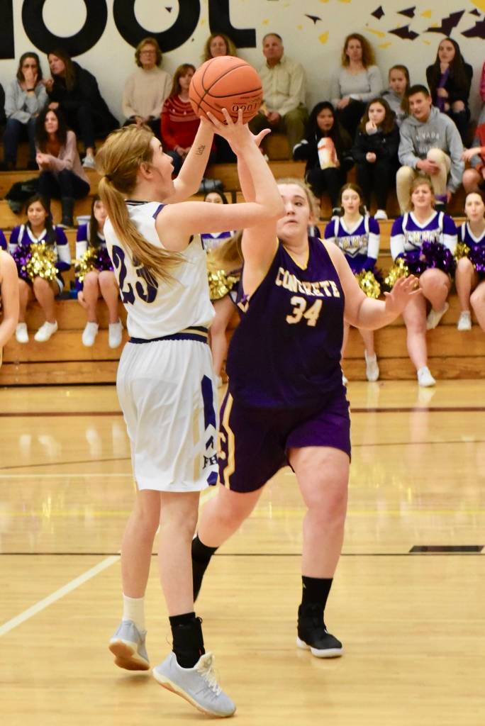 Piper Taylor with a 4 foot jump shot.