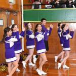 Spirits were kept high with the Cheer Squad. / John Stimpson photo